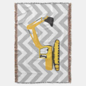 掘削機建築トラック スローブランケット (正面縦)