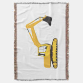 掘削機建築トラック スローブランケット (正面縦)