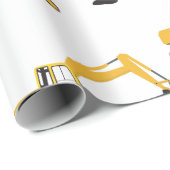 掘削機建築トラック ラッピングペーパー (ロールコーナー)