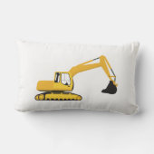 掘削機建築トラック ランバークッション (裏面)