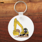 掘削機 キーホルダー (正面)