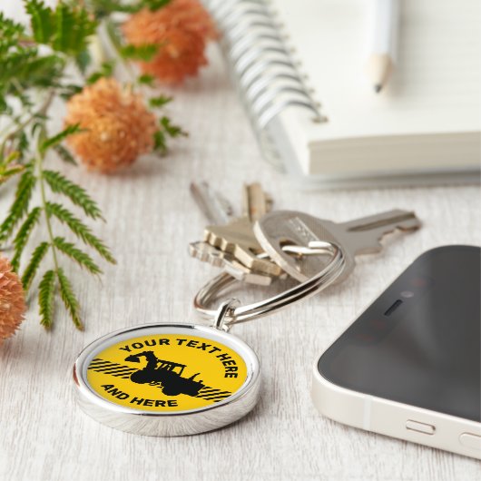 掘削機 キーホルダー (側面)