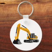 掘削機 キーホルダー (正面)