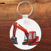 掘削機 キーホルダー (正面)