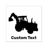 掘削機 セルフインキングスタンプ (デザイン)