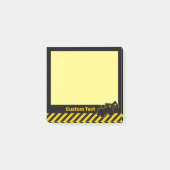 掘削機 ポストイット (正面)