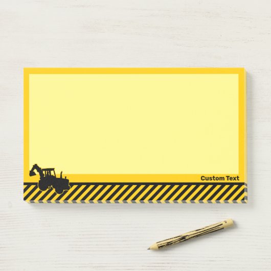 掘削機 ポストイット (デスク)