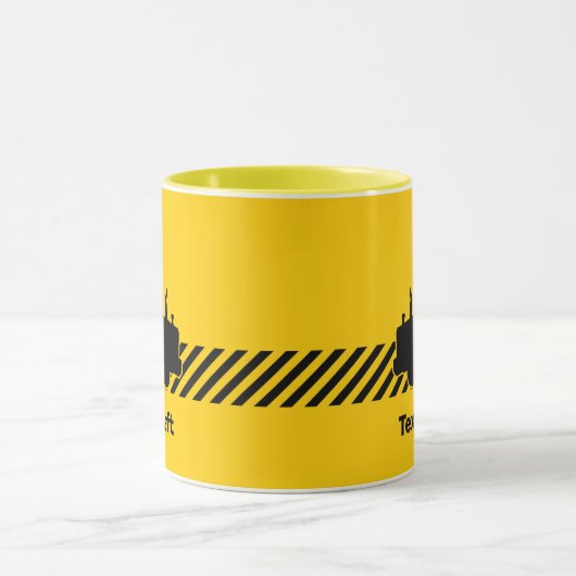 掘削機 マグカップ (中央)