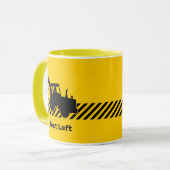 掘削機 マグカップ (正面左)