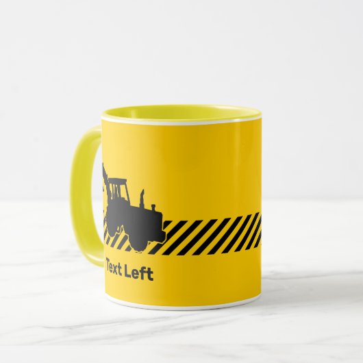 掘削機 マグカップ (正面左)