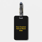 掘削機 ラゲッジタグ (裏面縦)