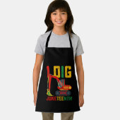 掘削機 私はジュンティーンの子供たちを掘る エプロン (インサイチュ)