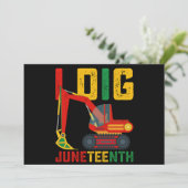 掘削機I掘る十二月子 招待状 (スタンド正面)