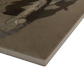 掘削火星好奇心レッド火星の風景 カッティングボード (角)