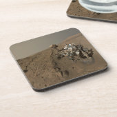 掘削火星好奇心レッド火星の風景 コースター (左側)