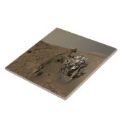 掘削火星好奇心レッド火星の風景 タイル (側面)