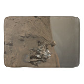 掘削火星好奇心レッド火星の風景 バスマット (正面)
