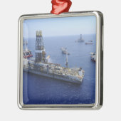 掘削船が行う火打作戦 メタルオーナメント (左)