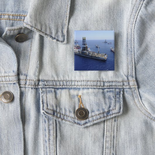 掘削船が行う火打作戦 缶バッジ (インサイチュ)