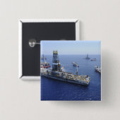 掘削船が行う火打作戦 缶バッジ (正面&裏面)