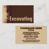 掘削 名刺 (正面/裏面)