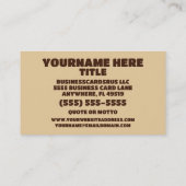 掘削 名刺 (裏面)