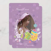 掛け替え不可能なフォトイースターカード シーズンカード (正面/裏面)