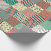 掛け熱狂する布団 ラッピングペーパー (角)