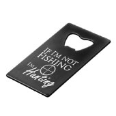 採取しなければ、私は照準を捜しています クレジットカード栓抜き (正面アングル)