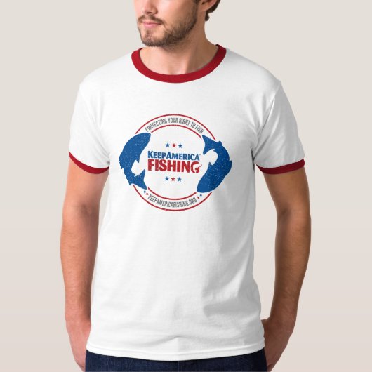 採取するあなたの権利を保護して下さい! Tシャツ (正面)