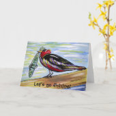 採取することを行こう! 挨拶状 カード (黄色い花)