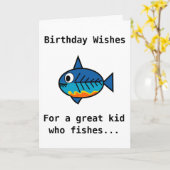 採取するすばらしい子供のためのバースデー・カード カード (黄色い花)