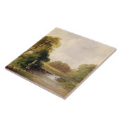 採取: 遊びます魚(キャンバスの油)を タイル (側面)