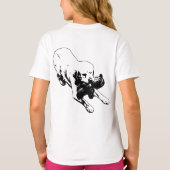 採掘す保る Tシャツ (裏面)