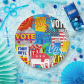 採決 ペーパープレート (パーティー)