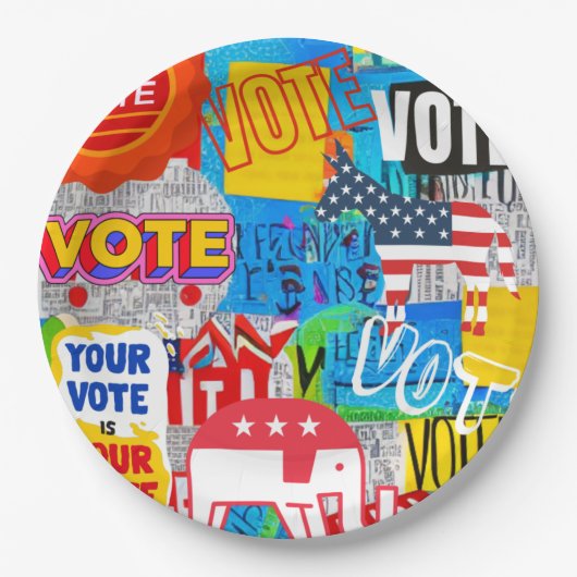 採決 ペーパープレート (正面)