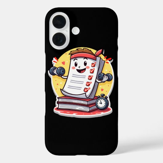 採点紙は私のカーディオの贈り物先生 Case-Mate iPhoneケース (裏面)