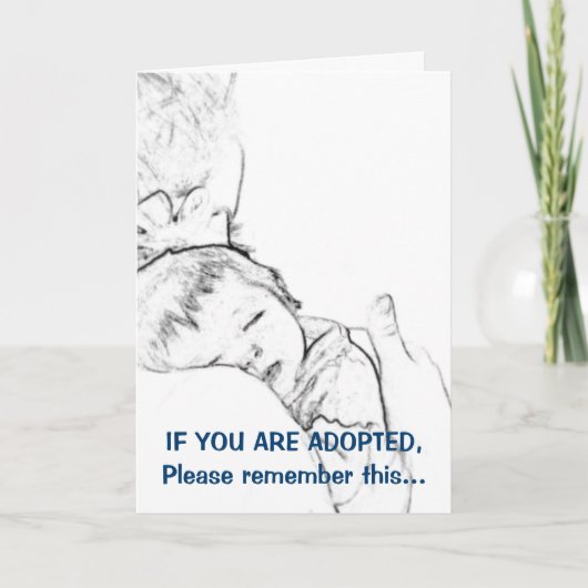 採用されたら、これを…覚えて下さい カード (正面)