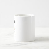 採用されるまで努力しろ コーヒーマグカップ (中央)