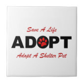 採用して下さい(生命を救って下さい) タイル (正面)