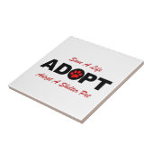 採用して下さい(生命を救って下さい) タイル (側面)