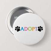 採用して下さい 缶バッジ (正面&裏面)