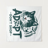 採用しないショップ1 タペストリー (正面(横))