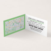 採用しないショップ、ペット養子詳細 名刺 (内部)