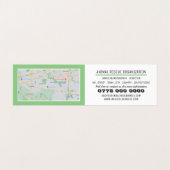 採用しないショップ、ペット養子詳細 名刺 (内部フラット)