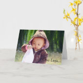 採用のお祝いカード カード (黄色い花)