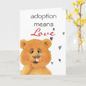 採用のお祝いカード カード (黄色い花)