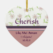 採用のオーナメント セラミックオーナメント (正面)