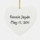 採用のオーナメント セラミックオーナメント (裏面)