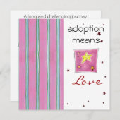 採用のシャワーの招待 招待状 (正面/裏面)